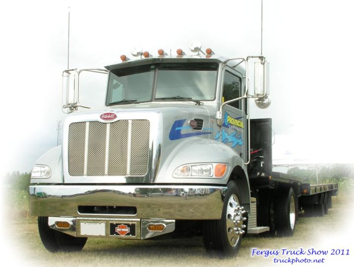 Provincial Lift Truck silver Peterbilt