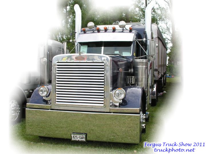 Black Peterbilt Dump Trailer