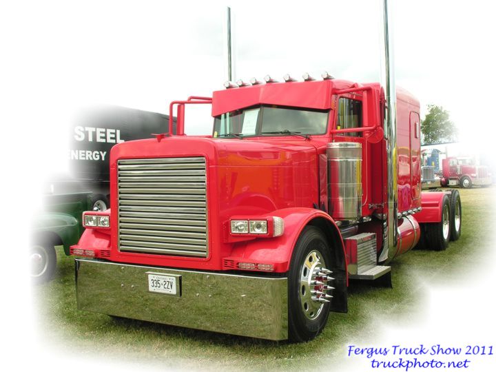 Really Red Pete at the Truck Show Peterbilt 