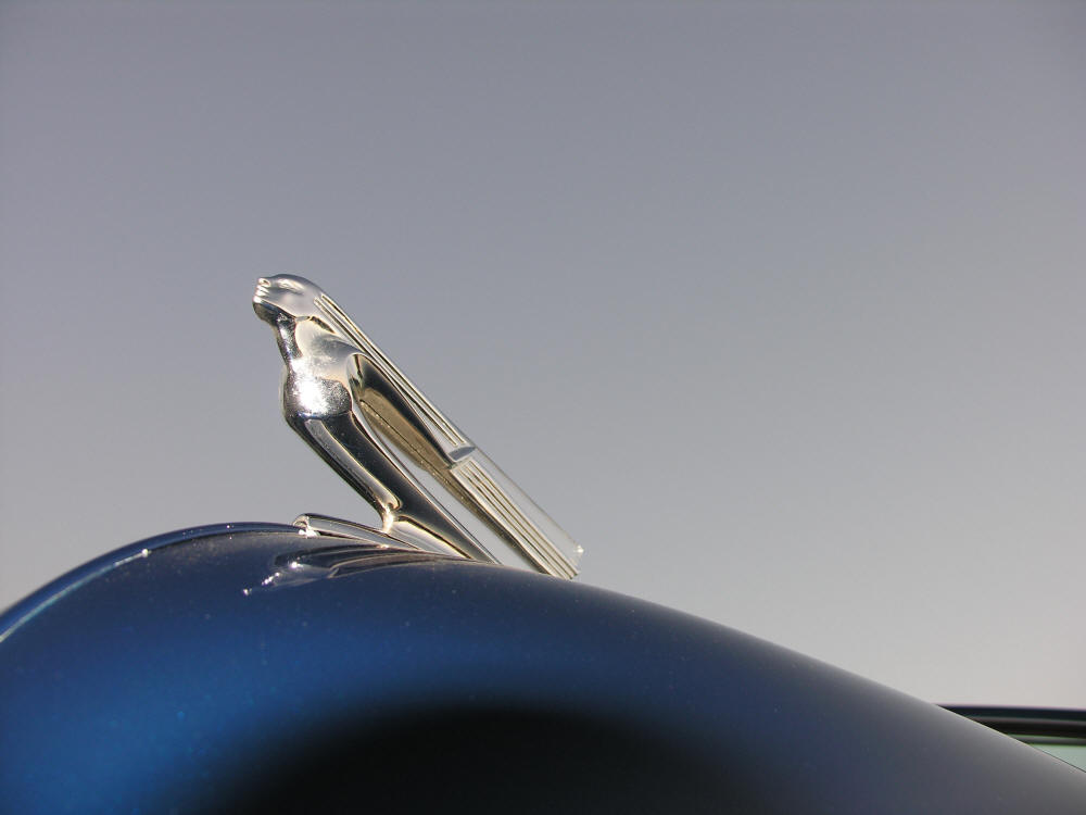 Classic (Antique) Chevrolet flying woman's bust Hood ornament
